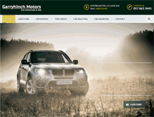 Tablet Screenshot of garryhinchmotors.ie